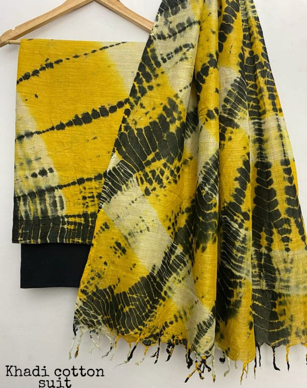 Pure Khadi Unstitched Suit With Khadi Dupatta (Lenght 2.5 Mtr. All) - 43