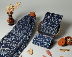 Pure Chanderi Silk Unstitched Suit (Lenght 2.5 Mtr Each Of Top, Bottom & Dupatta) - 51