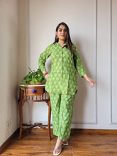 Green Cotton Co-ord Set