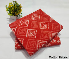 pure cotton handblock printed top bottom set (2.5 Mtr Top & 2.5 Mtr Bottom) - 14