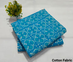 pure cotton handblock printed top bottom set (2.5 Mtr Top & 2.5 Mtr Bottom) - 13