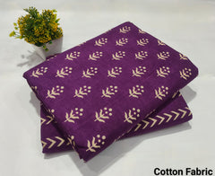 pure cotton handblock printed top bottom set (2.5 Mtr Top & 2.5 Mtr Bottom) - 59