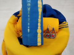 Pure Cotton Printed Salwar Suit With Chiffon Dupatta - 23