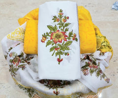 Pure Cotton Printed Salwar Suit With Chiffon Dupatta - 27