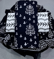 Pure Cotton Printed Salwar Suit With Chiffon Dupatta - 29