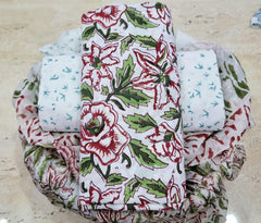 Pure Cotton Printed Salwar Suit With Chiffon Dupatta - 55