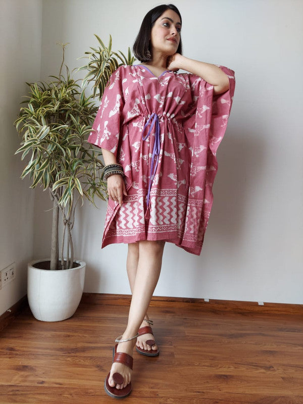 Pure Cotton Kaftan - 1