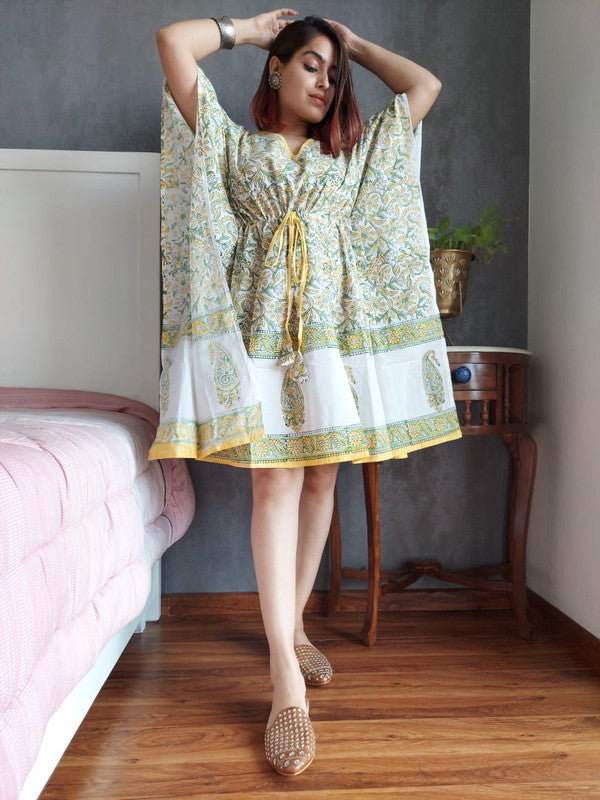 Pure Cotton Kaftan - 10