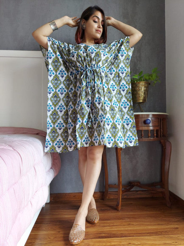 Pure Cotton Kaftan - 16