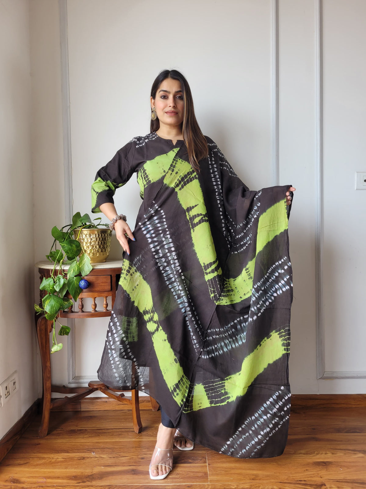 Pure Cotton Hand Block Printed Stitched Suits With Cotton Dupatta - 6