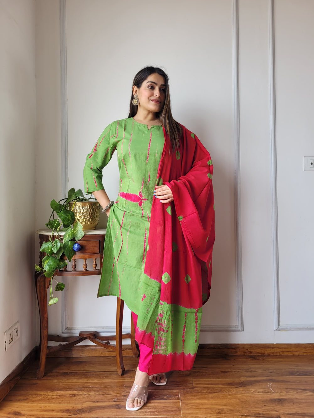 Pure Cotton Hand Block Printed Stitched Suits With Cotton Dupatta - 11